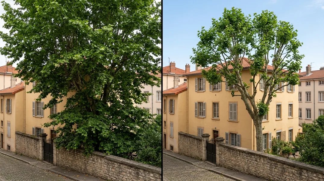 Racines endommagées par les travaux en ville : comment les repérer sur un arbre à Lyon ?