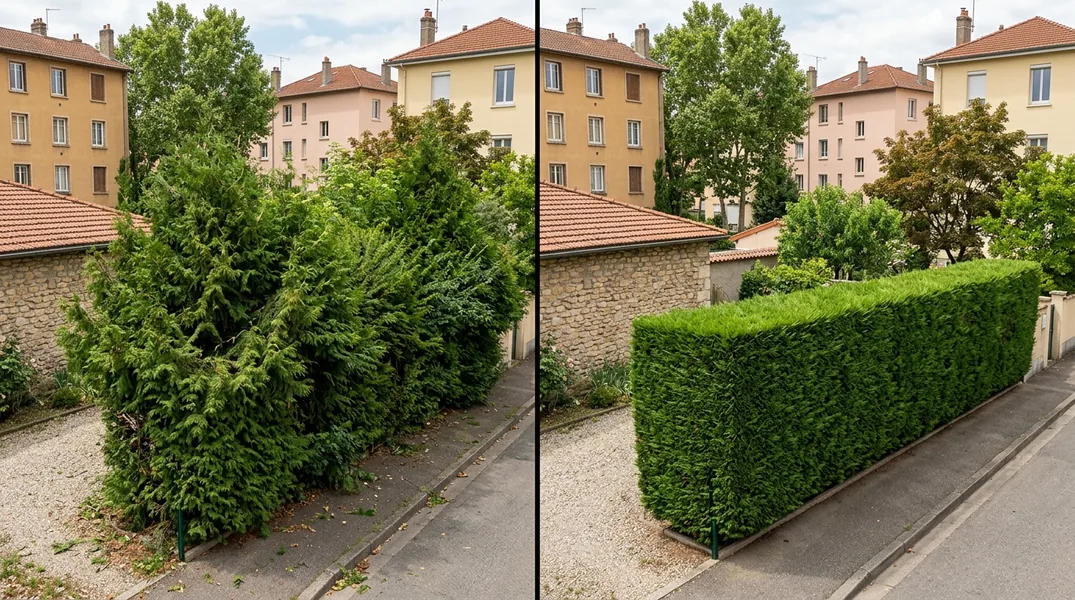 Résultat élagage à Lyon — Elagage Lyon