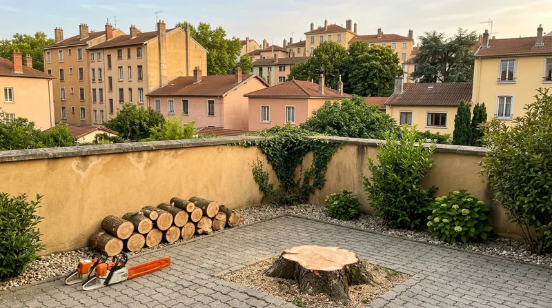 Abattage d'arbre Lyon